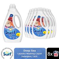 Surf Laundry Washing Liquid Detergent Deep Sea 12.96 L, 480 Washes