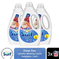 Surf Laundry Washing Liquid Detergent Deep Sea 4.86 L, 180 Washes