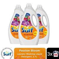 Surf XXXL Laundry Washing Liquid Detergent Passion Bloom 8.1L, 300 Washes