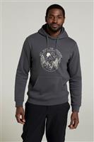 Mountain Warehouse Men's Get Ready For Adventure Graphic Hoodie Pullover Jumper - XXS Regular