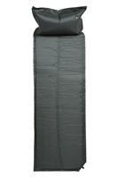 Mountain Warehouse Self Inflating Mat with Pillow Snap Buttons Inflation Air Bed