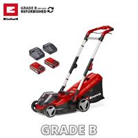 Einhell Cordless Lawnmower 34cm PXC 36V With 2x Battery Charger Refurb GRADE B