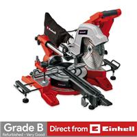 Einhell Sliding Mitre Saw 254mm 2100W Dual Bevel TE-SM 10 L Dual Refurb GRADE B
