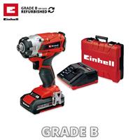 Einhell Cordless Impact Driver Kit 140Nm TE-CI 18/2 Li Refurb GRADE B