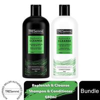 Tresemme Shampoo & Conditioner Bundle 680ml Each Replenish & Cleanse
