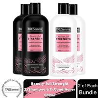 Tresemme 2x Shampoo & 2x Conditioner Bundle 680ml Each - Beauty-Full Strength