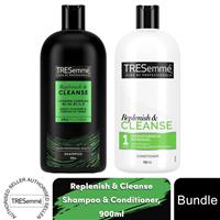 Tresemme Deep Cleanse & Replenish Shampoo & Conditioner Hair Care, 900ml