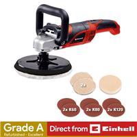 Einhell Rotary Polisher 180mm 1100W Rotating Sander CC-PO 1100/1E Refurb GRADE A