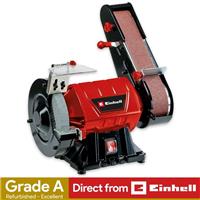 Einhell Belt Sander 350W Electric TC-US 350 With Wheel Sanding Refurb GRADE A