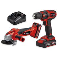 Einhell Angle Grinder And Drill Set Power X-Change TC-TK 18 Li Refurb GRADE A