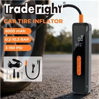 Traderight Car Tyre Inflator Portable Air Compressor Pump 150PSI Rechargeable