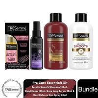 TRESemme Keratin Smooth Shampoo & Conditioner 100ml, Serum 50ml & Hair Spray60ml