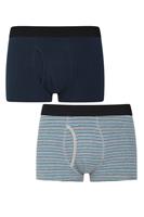Mountain Warehouse Men's Stripe Boxers Elastic Waist Cotton Underwear Multipack - XXS Regular