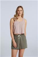 Animal Ali Women's Vest Lightweight Ladies Casual Summer Top T-Shirt - 22 Regular