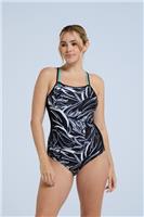 Animal Women's Zora Printed Panel Swimsuit Ladies Summer Beach Swimming Wear - 6-8 Regular