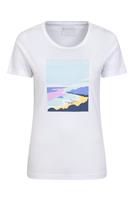 Mountain Warehouse Womens Regional Bournemouth Graphic Short Sleeve Tee - 20 Regular