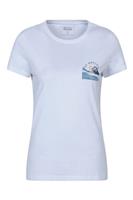 Mountain Warehouse Women St Davids Printed T-Shirt Regular Fit Summer Ladies Tee - 20 Regular