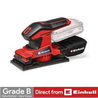 Einhell Cordless Orbital Sander PXC 18V TC-OS 18/187 Li BODY ONLY Refurb GRADE B