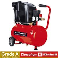 Einhell Air Compressor 24L 8 Bar 132L/min TE-AC 230/24/8 Corded Refurb GRADE A