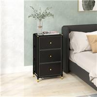 Chest of Drawers with 3 Drawers for Bedroom, Living Room, Hallway Refurbished