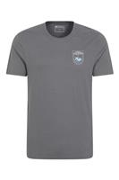 Mountain Warehouse Discover Oban Men's T-Shirt Casual Lightweight Cotton Top - XS Regular