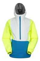Mountain Warehouse Kids Water Resistant Jacket Unisex Colour Block Pullover Coat