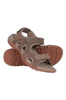 Mountain Warehouse Mens Rock Pool Suede Walking Sandal In Brown - Adult Shoe