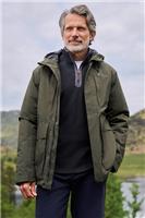 Mountain Warehouse Mens Tempest Waterproof Padded Jacket In Khaki - XXS - 2XS Regular