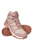 Mountain Warehouse Womens Alder Waterproof Hiking Boot In Beige - Adult Shoe