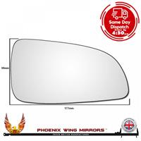For Vauxhall Astra H MK5 2004-2009 Wing Door Mirror Glass Right Hand Driver Side