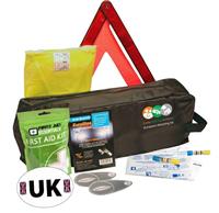 Driving Kit For France With Two NF Approved Breathalysers UK plate In Zipped Bag