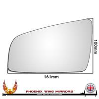 Left Hand Passenger Side Vauxhall Zafira B 2005-2009 Convex Wing Mirror Glass