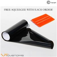 Dark Black Taillight Tint Car Film Fog Vinyl [ 30 x 100cm + Squeegee Tool ]