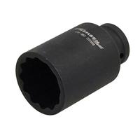 1/2" Drive 38mm DEEP IMPACT SOCKET 12 Point Bi Hex Design by NEILSEN TOOLS