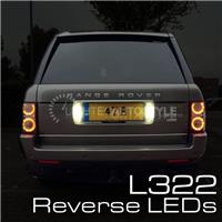 RANGE ROVER L322 CANBUS REVERSE LED LIGHT KIT UPGRADE BRIGHT PURE XENON WHITE