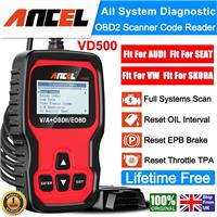 Fit For Audi Car All System OBD2 Scanner Code Reader Reset EPB Oil TPA Service
