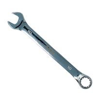 Combination Spanner 10mm Fixed Head Open & Ring End Metric Polished CRV Workshop