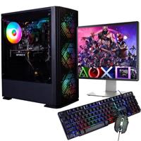 Gaming PC Bundle Core i7 16GB RX580 8GB Graphics Card 512GB SSD WINDOWS 10