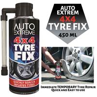 4X4 LARGE QUICK FIX CAR EMERGENCY TYRE PUNCTURE REPAIR KIT - 450ml