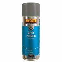Hycote Grey Primer Spray Paint Aerosol Auto Multi-Purpose Fast - Drying 400ml