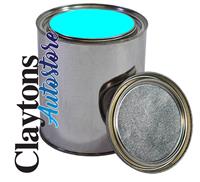 AQUA BLUE BRAKE CALIPER PAINT METAL STEEL ENGINE High Temperature 125ml GLOSS