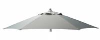 Home 2m Garden Parasol - Grey (No Pole) - Free 1 Year Guarantee