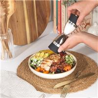 Salter Salt Pepper Mill Mechanical 2 in 1 Adjustable Ceramic Grinding Compact