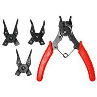 4 In 1 Snap Ring Circlip Plier Set Interchangeable Heads Internal External