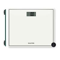 Salter Glass Electronic Digital Bathroom Scale White (Open Box)