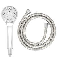 Beldray Shower Head & House Set 3 Spray Functions Stainless Steel Easy Install