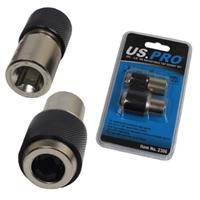 2pc Adjustable Thread Tap Socket Set For Accurate Tapping and Reaming