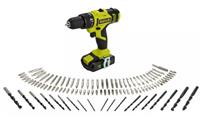 Guild 2.0AH Cordless Impact Drill & 100 Accessories - 18V - 1Year Guarantee