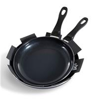 BK Frying Pan Set Ceramic Non-Stick PFAS-Free Oven Safe (Open Box)