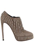 AZZEDINE ALAA SUEDE PLATFORM ANKLE BOOTS EU 38.5 UK 5.5 US 8.5